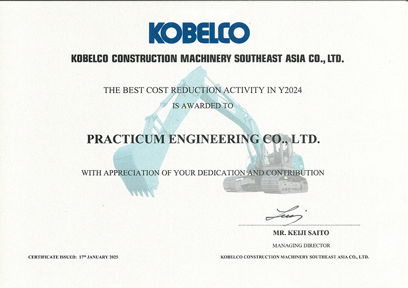 Kobelco Cert